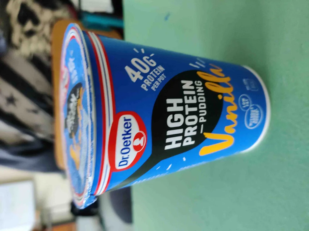 high protein vanilla puding