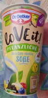 Pflanzliche Bourbon-Vanille Soße