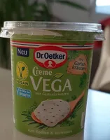 Creme Vega mit Gartenkräutern
