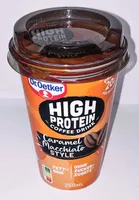 High Protein Coffee Drink - Caramel Macchiato Style