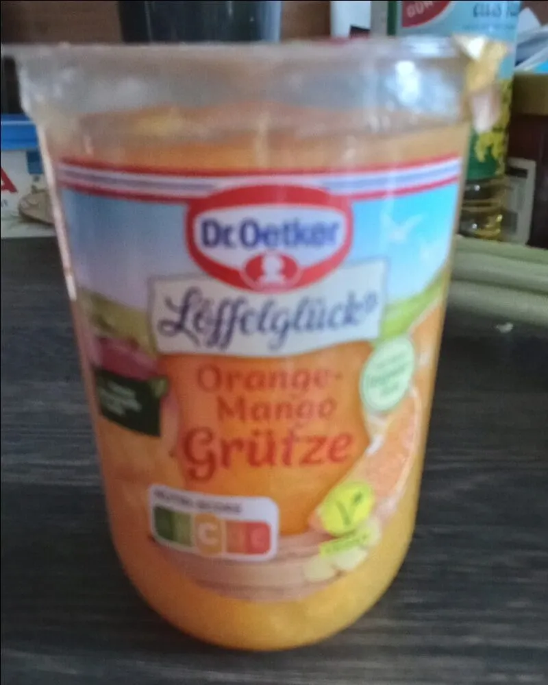 Orange Mango Grütze
