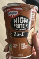High Protein Milchreis Zimt