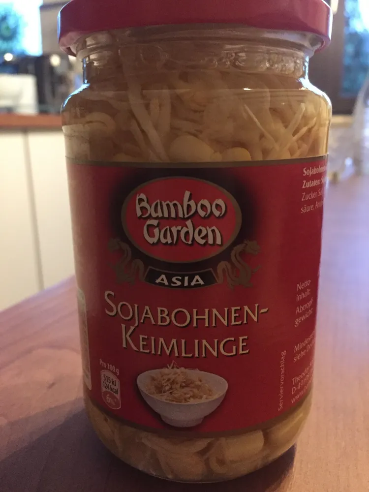 Sojabohnen-Keimling