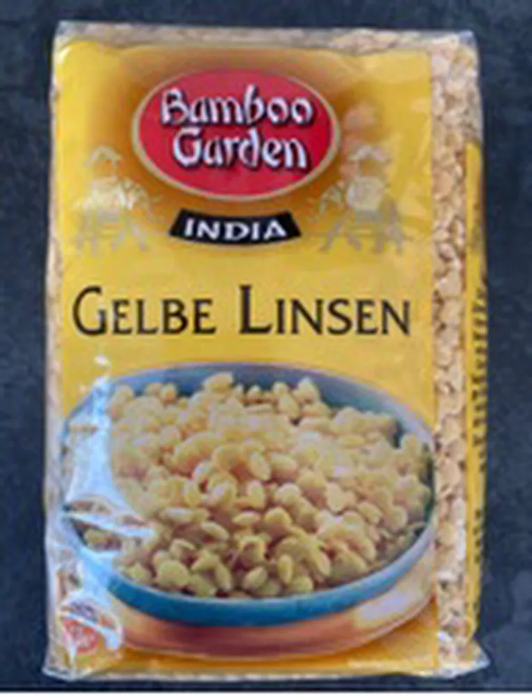 Gelbe Linsen