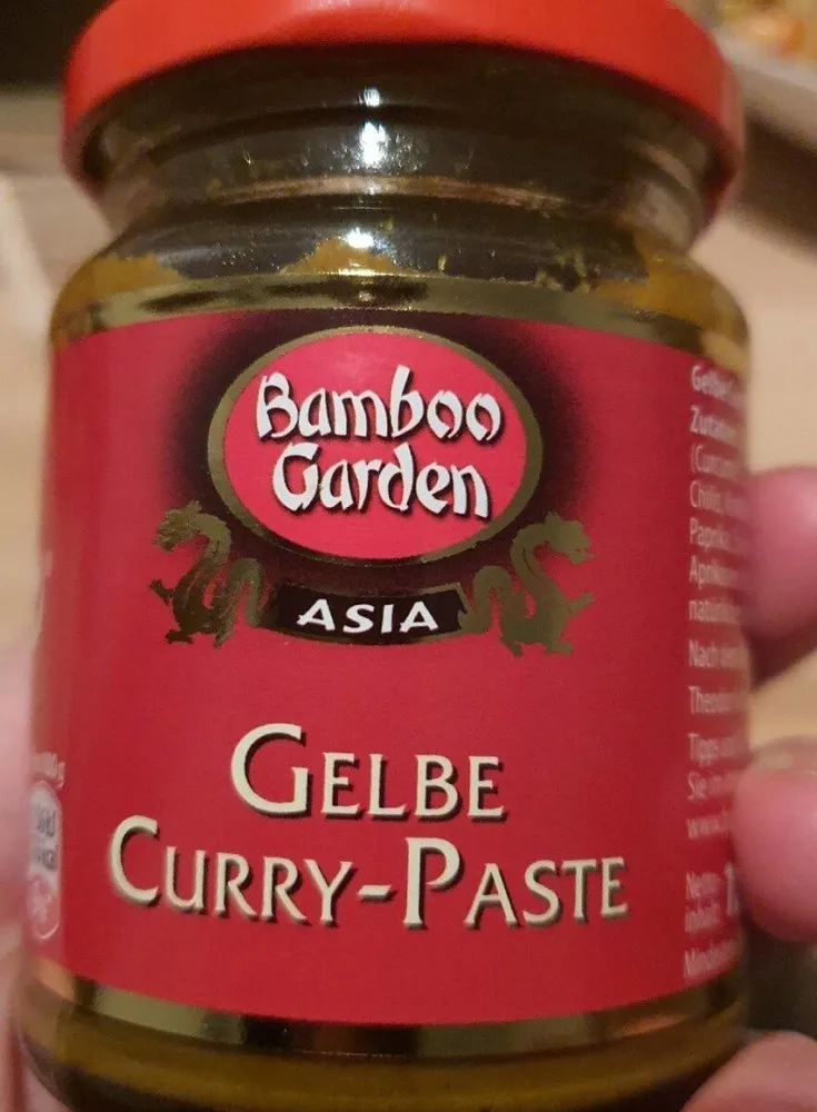 Gelbe Curry-Paste