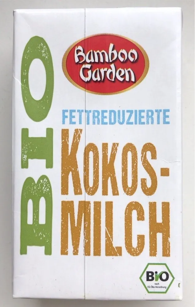 fettreduzierte kokosmilch