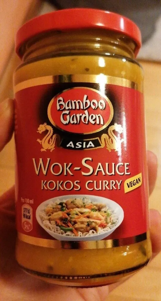 Wok sauce Kokos curry
