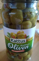 Oliven mit Paprikapaste