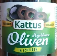 Oliven in Scheiben