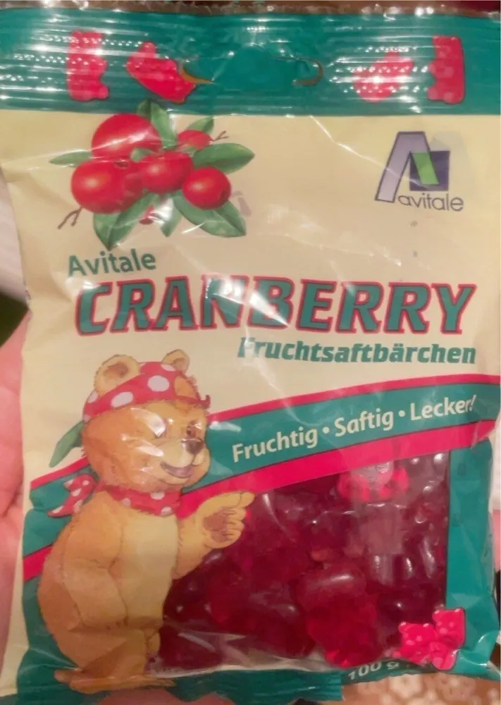 Cranberry Fruchtsaftbärchen