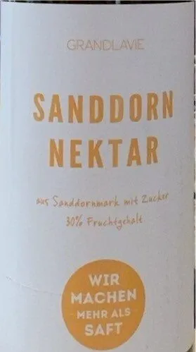 Sanddorn Nektar