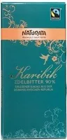 Edelbitter Schokolade Karibik 90%