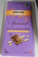 Chocolat Spécial Riz & Quinoa Soufflés Bio - - Naturata