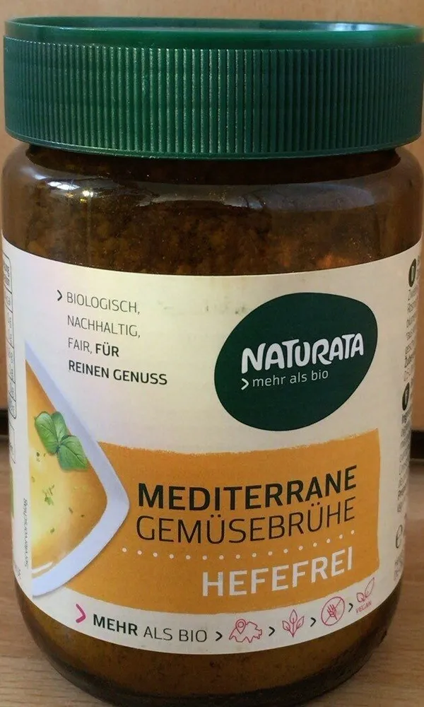 Mediterrane Gemüsebrühe Hefefrei