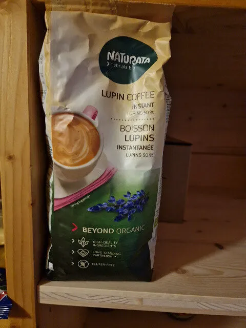 Organic Instant Lupine Coffee, Coffee Substitute Extract