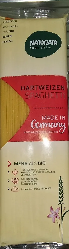 Spaghetti Hartweizen