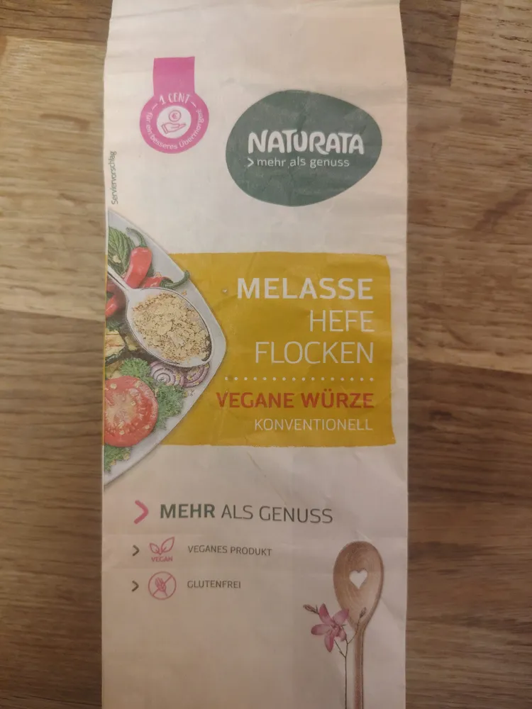 Naturata Melasse Hefeflocken Konventionell Nachfüllbeutel