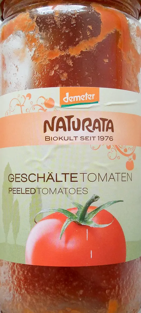 Geschälte Tomaten