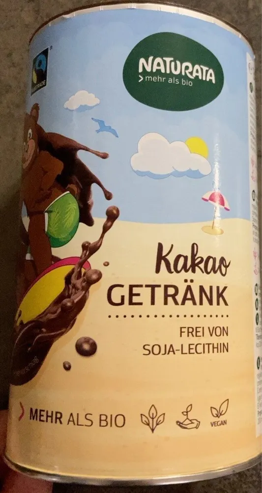 Boisson chocolatée en poudre biologique
