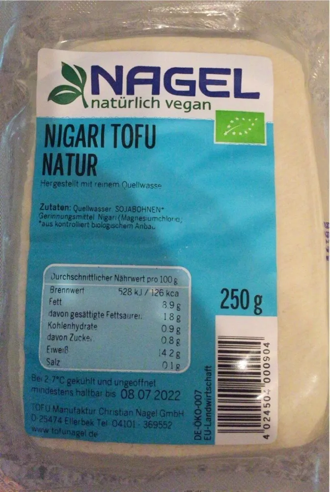 Nigari Tofu Natur