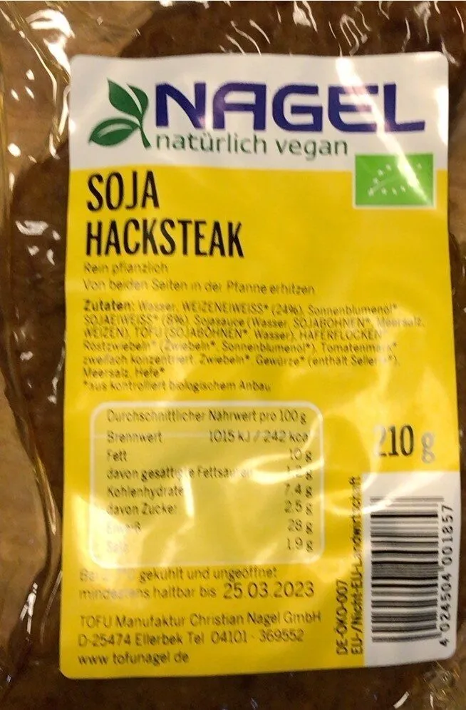 Soja Hacksteak