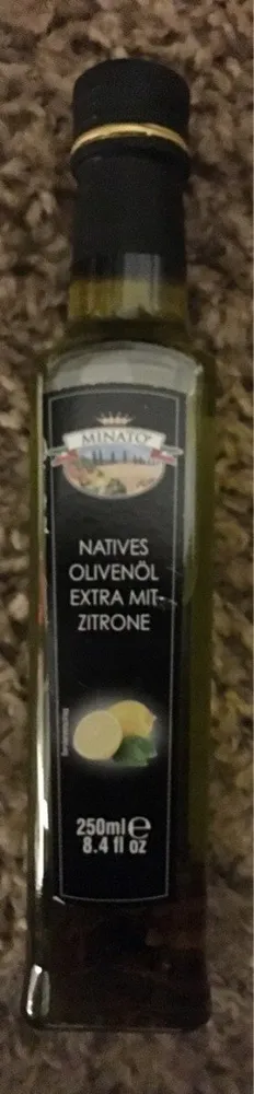 Natives Olivenöl extra mit Zitrone