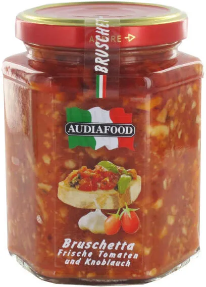 Bruschetta - Frische Tomaten und Knoblauch