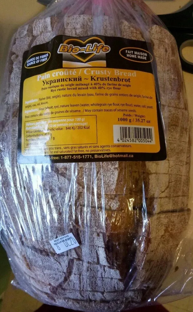 Pain croûté