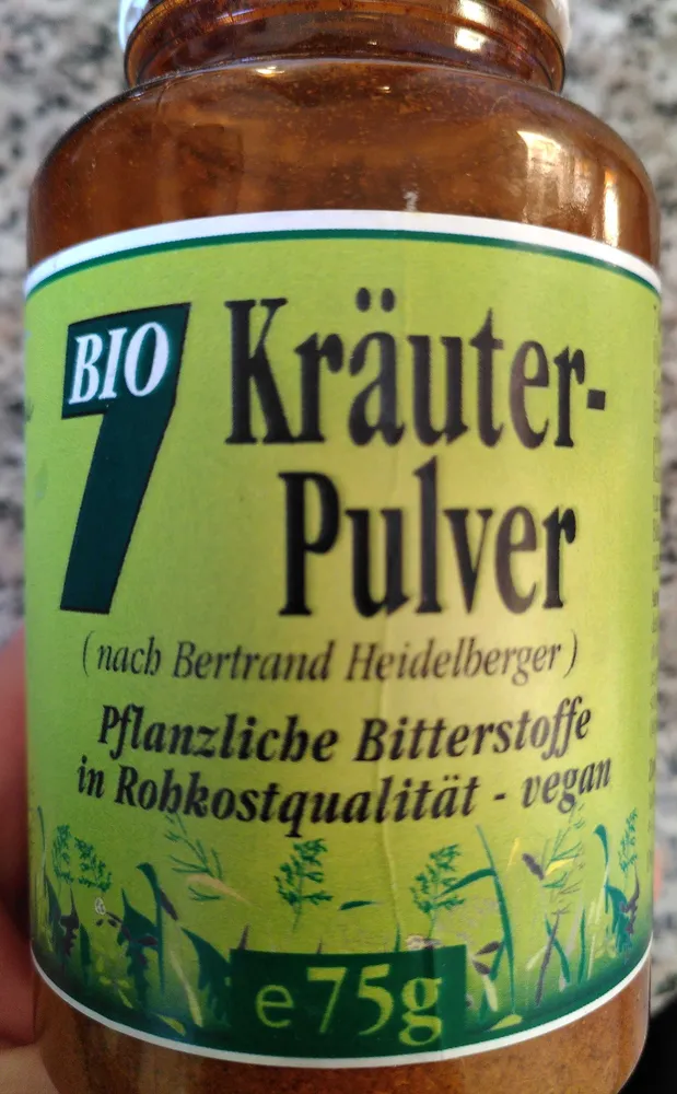 7 Kräuter-Pulver Bio