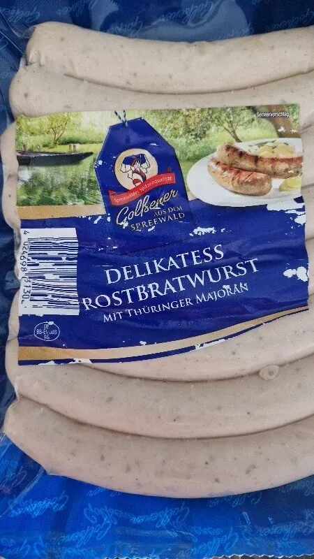Delikatess Rostbratwurst 8x50g