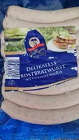 Delikatess Rostbratwurst 8x50g