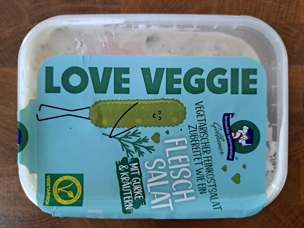 Vegetarischer Feinkostsalat