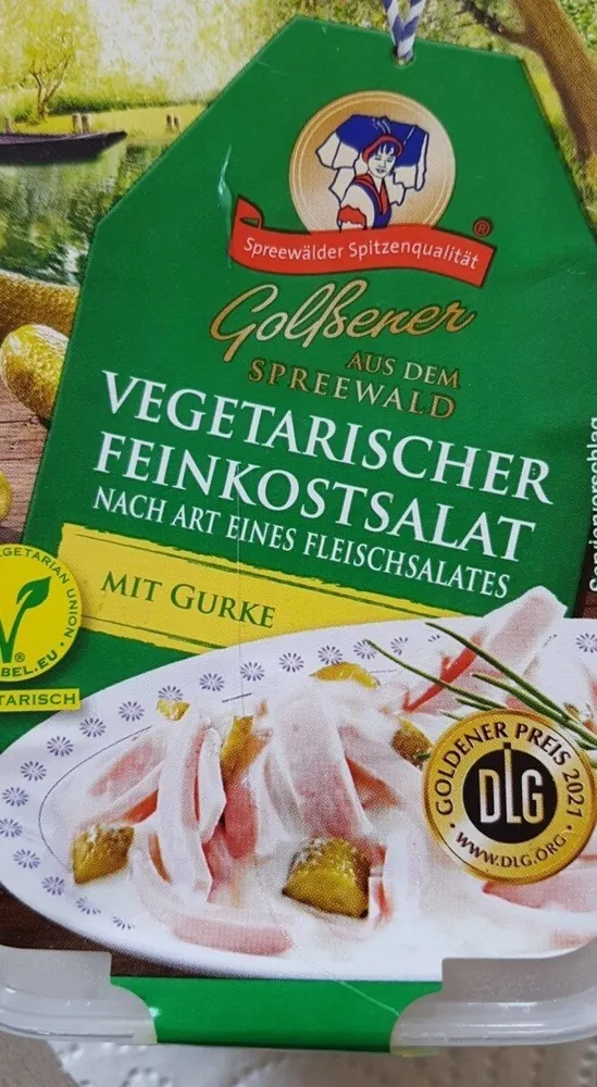 Vegetarischer Feinkostsalat