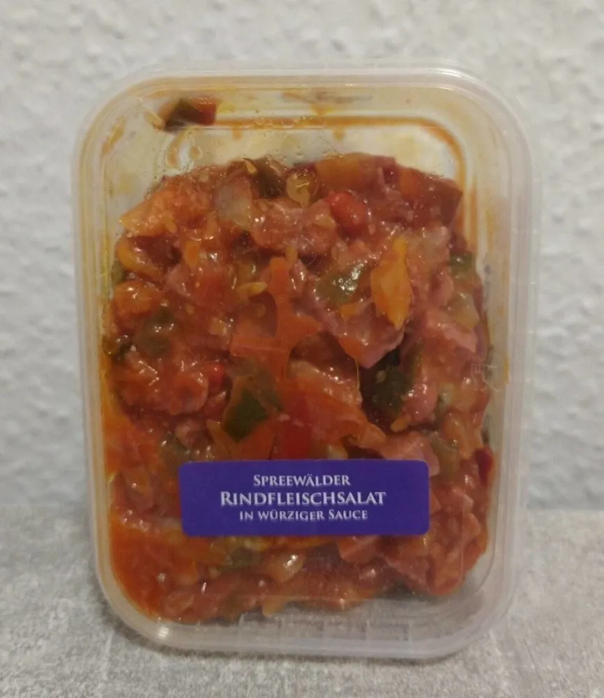 Spreewälder Rindfleischsalat (in würziger Sauce)