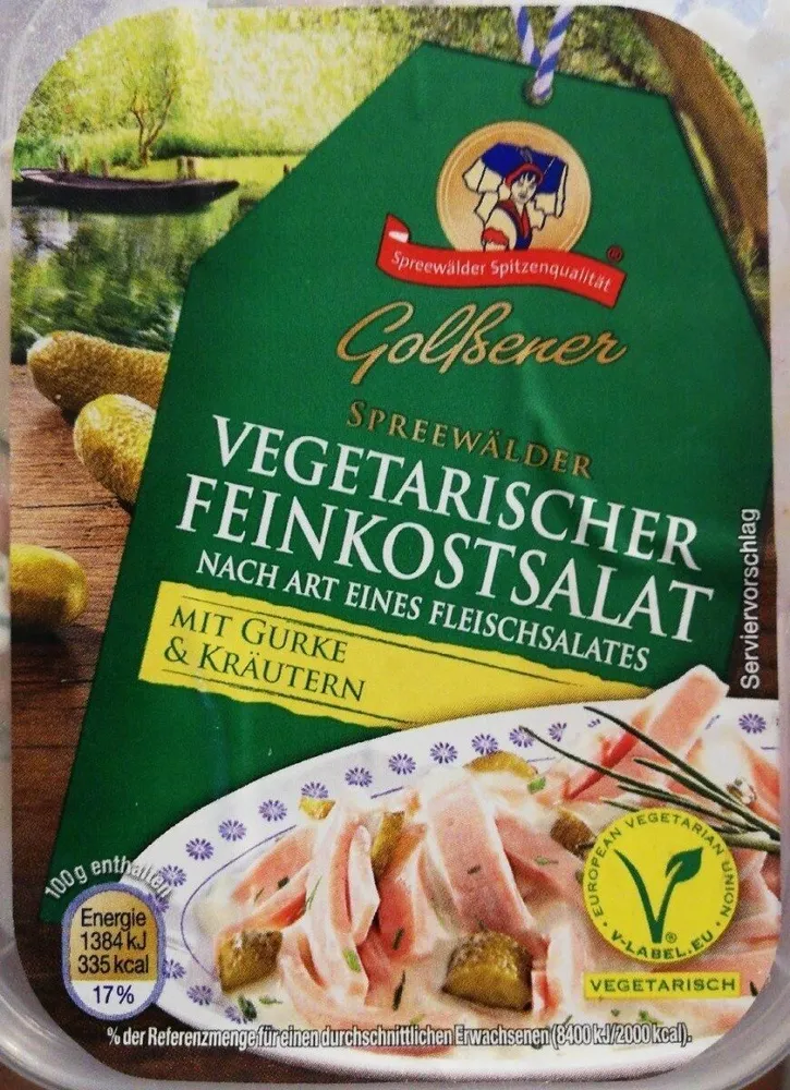 Vegetarischer Feinkostsalat