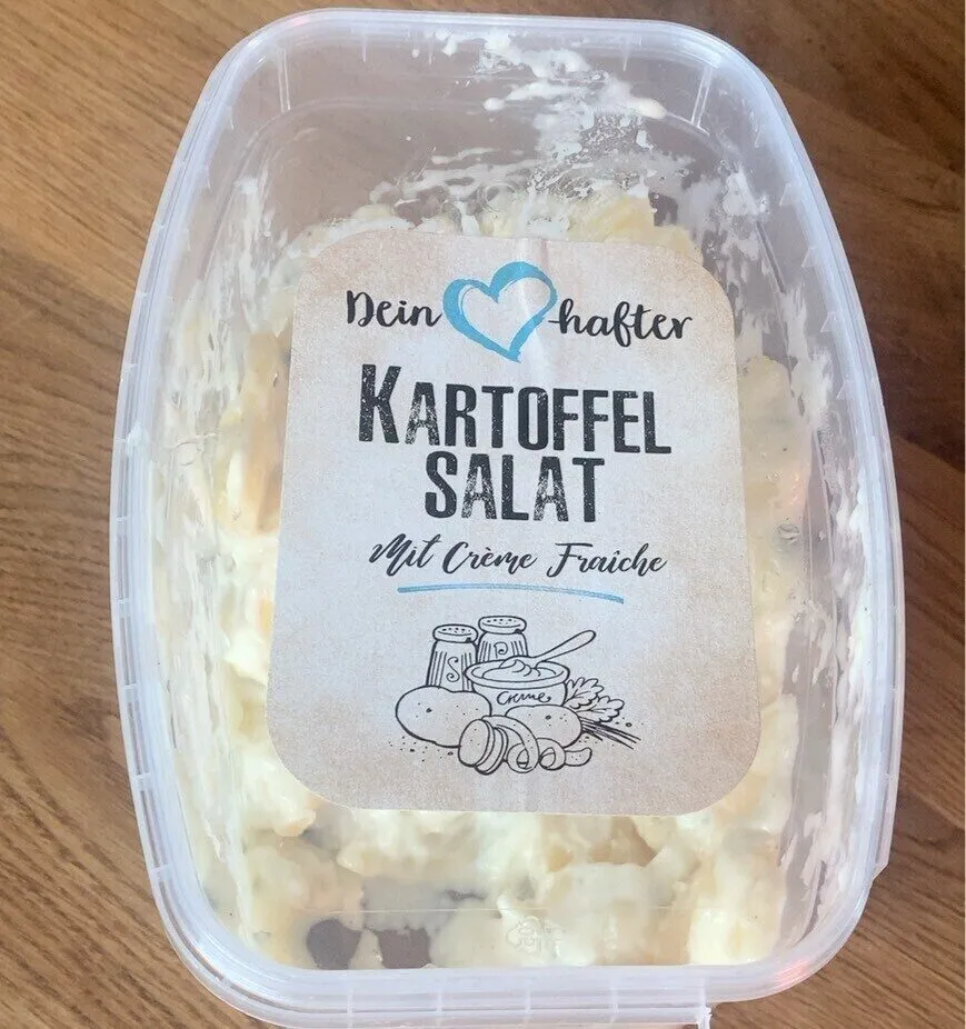Kartoffelsalat mit Creme Fraiche