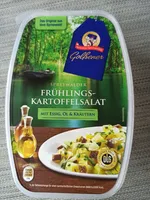 Spreewälder Frühlings-Kartoffelsalat mit Essig, Öl &