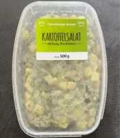 Kartoffelsalat mit Essig, Öl & Kräutern