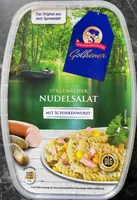 Nudelsalat mit Schinkenwurst