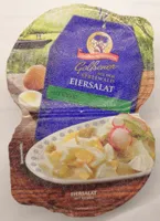 Eiersalat mit Gurke
