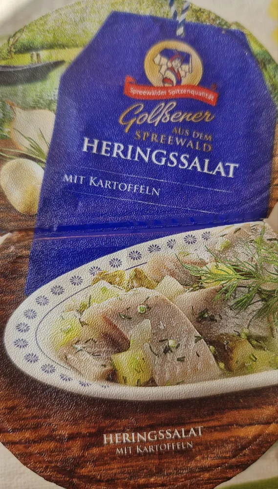 Heringssalat mit Kartoffeln