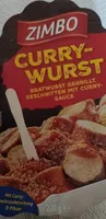 Zimbo Curry -Wurst
