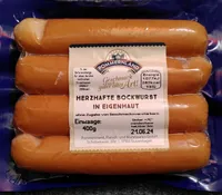 Bockwurst in Eigenhaut