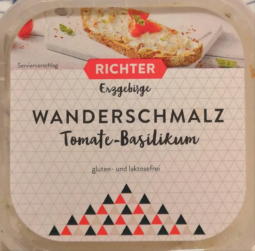 Wanderschmalz Tomate-Basilikum