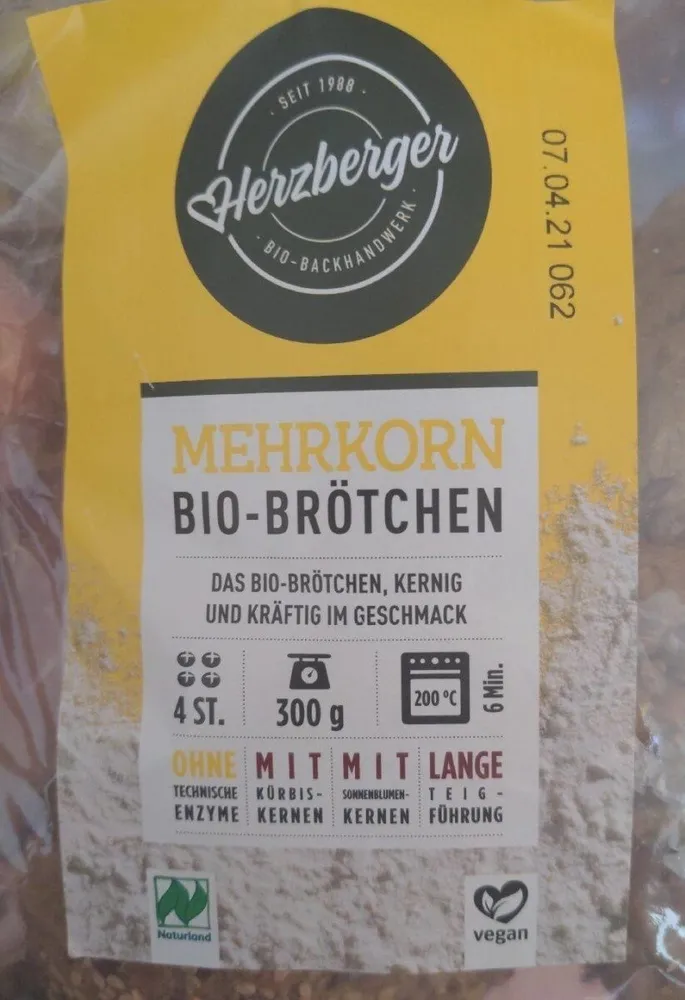 Bio-Mehrkornbrötchen