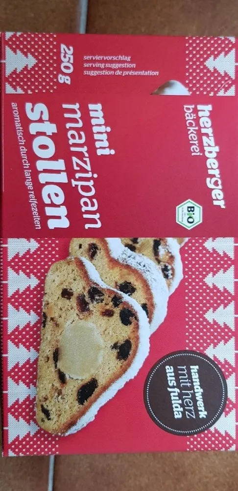 Mini marzipan stollen