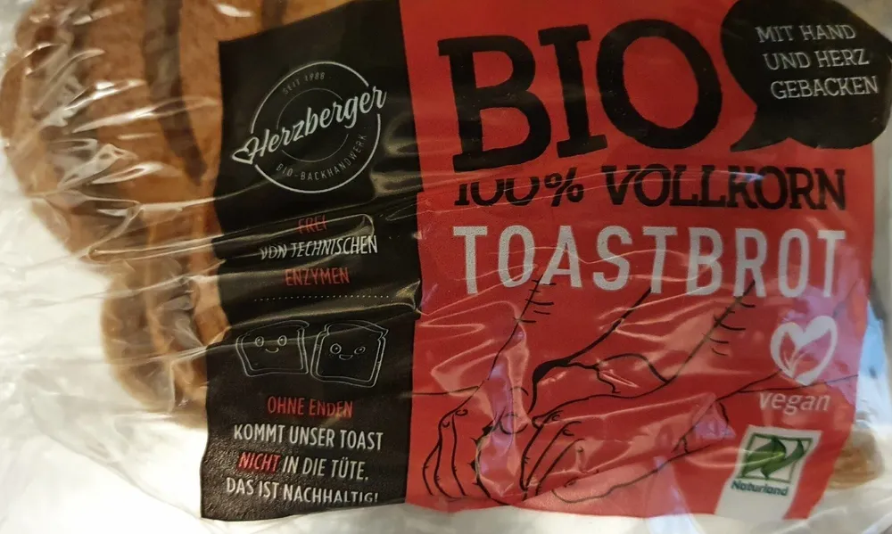Vollkorn Toastbrot