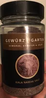 Kala Namak Salz, Gewürzgarten