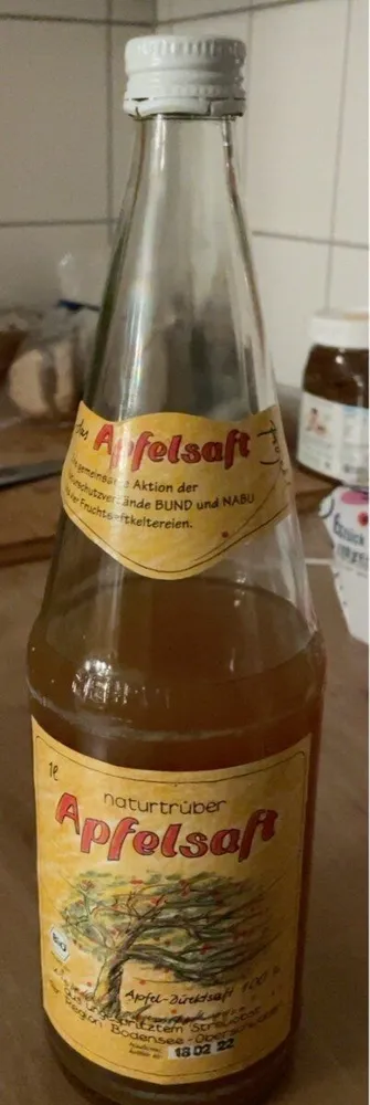 Naturtrüber Apfelsaft