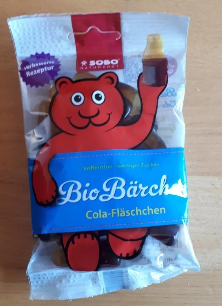 Bio Bärchen -- Cola-Fläschchen